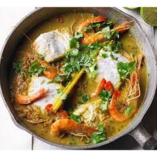 Coconut curry fish