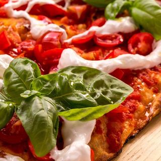 Pomodorini e stracciatella