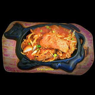 43 Trozos De Filete Con Salsa Cantonesa