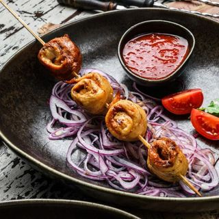 Frigărui de pui la grătar