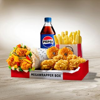 SAVER BOX მეგავრაპერი მდოგვით