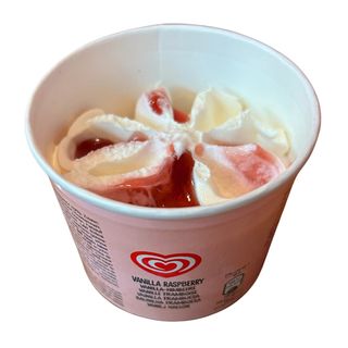 Tarrina de Helado  Frambuesa Vainilla