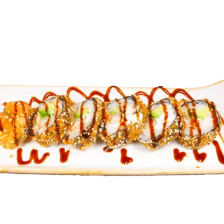 103.Tempura De Langostino Con Aguacate Y Queso (6 Uds.)