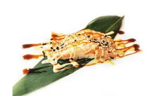 244Nigiri flambé - 2 pezzi