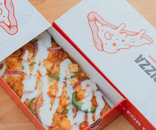 Paneer Tikka Pocket Pizza