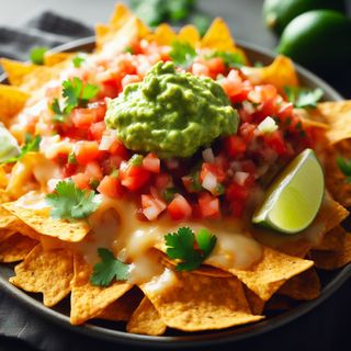 Nachos Con Pico De Gallo