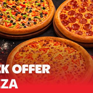 შოკ შეთავაზება 3 პიცა (19 სმ)