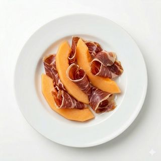 Iberian Prosciutto With Cantaloupe
