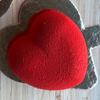 Corazón San Valentín Núcleo Chocolate blanco