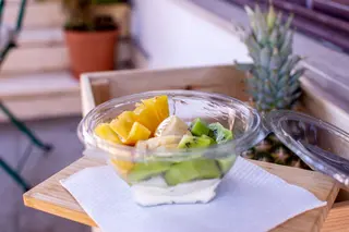 Fruit healthy meal