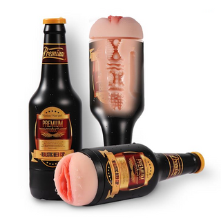 Masturbador Masculino Botellín Cerveza