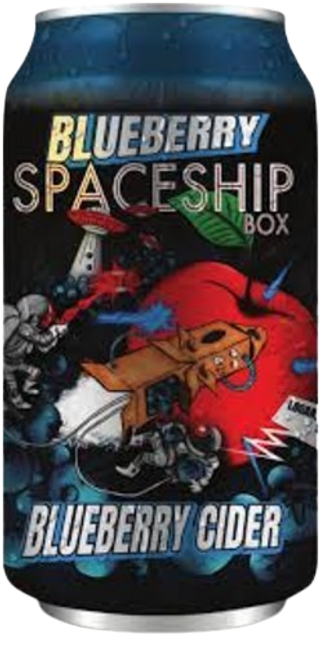 Blueberry Spaceship Box Superstition Meadery Lata