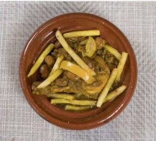 Tajine Poulet+frites