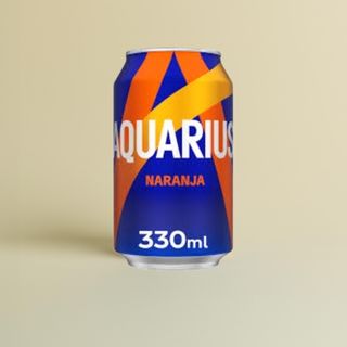 Aquarius Naranja lata 330 ml.