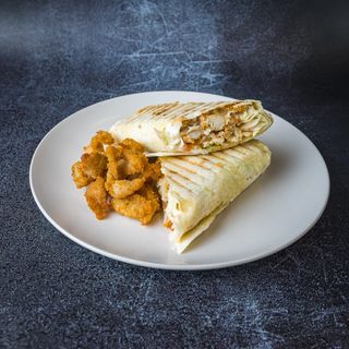 Crispy chicken wrap