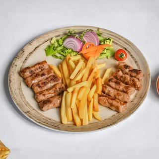 Ćevapi 10 kom + Kolač