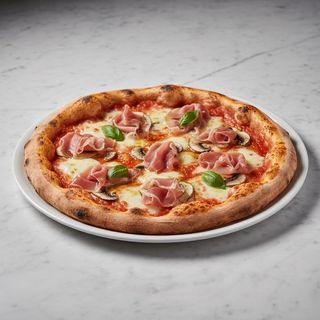 Pizza De Jamón (33 Cm.)