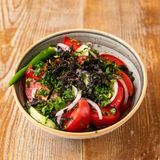 კიტრი-პომიდვრის სალათი