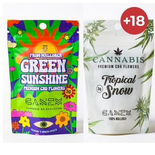 3g Green Explosion + 3g Tropical Snow