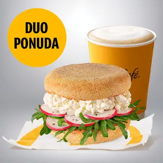 McMuffin sa zrnatim sirom i rotkvicama  DUO