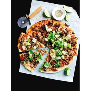 Bbq Mexican Beef Pizza