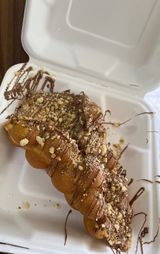 Гофрета с шоколад и бисквити