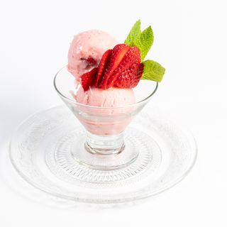 Helado Artesano De Fresa