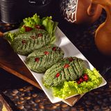 ისპანახი ნიგვზით