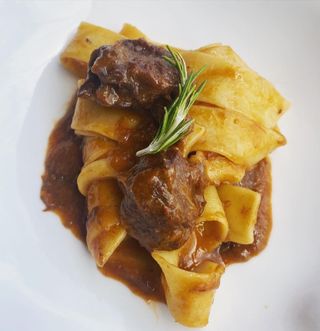 Pappardelle Con Ragú De Jabalí