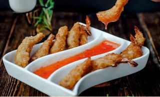 Креветки в панко