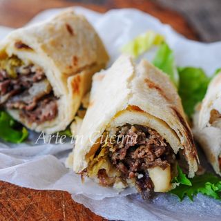 Piadina carne bovino