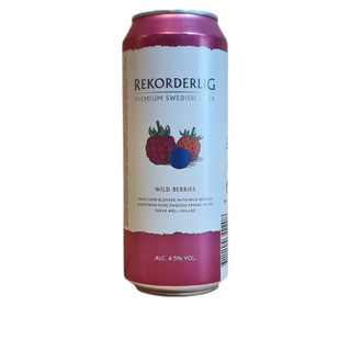 Cider Rekorderlig Wild Berries. Lata 500ml.  4,5%