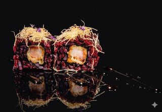 177 Black tempura ebi -