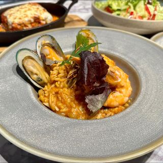 Risotto con frutti di mare