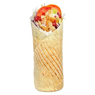 Spicy Dragon Chicken Kebab tortilla