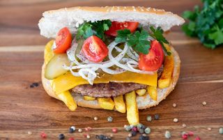 Sandwich hamburger de vită