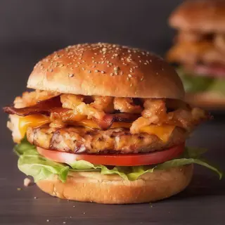 Hamburguesa Gourmet Chicken Bacon