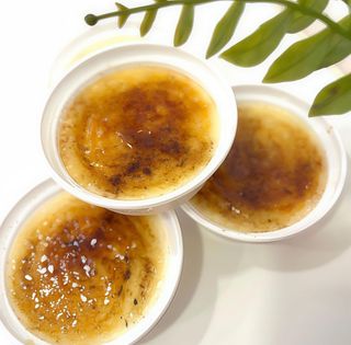 Arroz con leche requemado