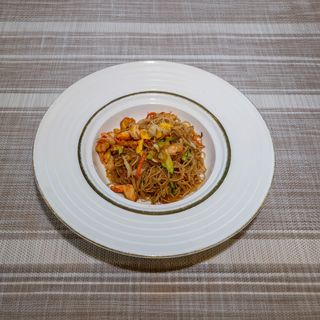 122 - Spaghetti di riso con frutti di mare
