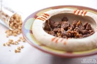 Houmous Au Filet Et Pignons