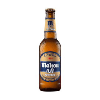 Cerveza Mahou 0.0 Tostada 33cl.