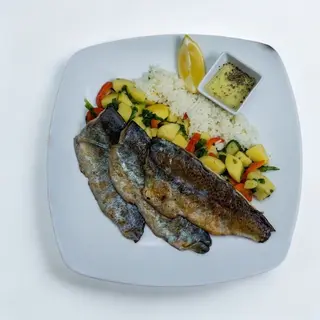 Pastrmka na žaru