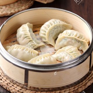 Ravioli di carne di maiale al vapore 4 pezzi