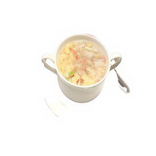 15. Sopa de pollo con champiñón