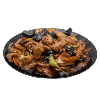 72. Свинско с бамбук и гъби (800гр)