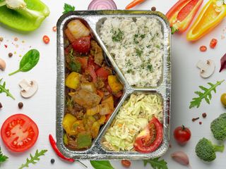 Говядина по-восточному с гарниром