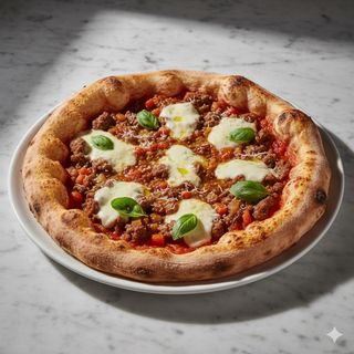 Pizza la ragu (33 cm.)
