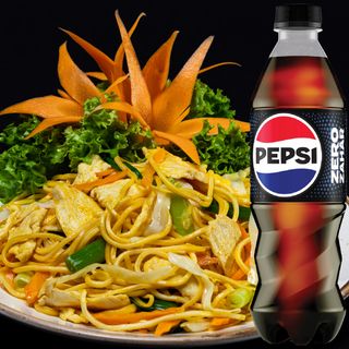 Meniu paste cu pui + Pepsi