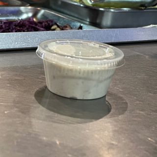 Tarrina de salsa kebab