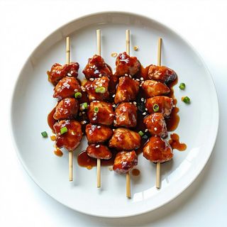 Hot chicken stick bamboo - 5 pezzi